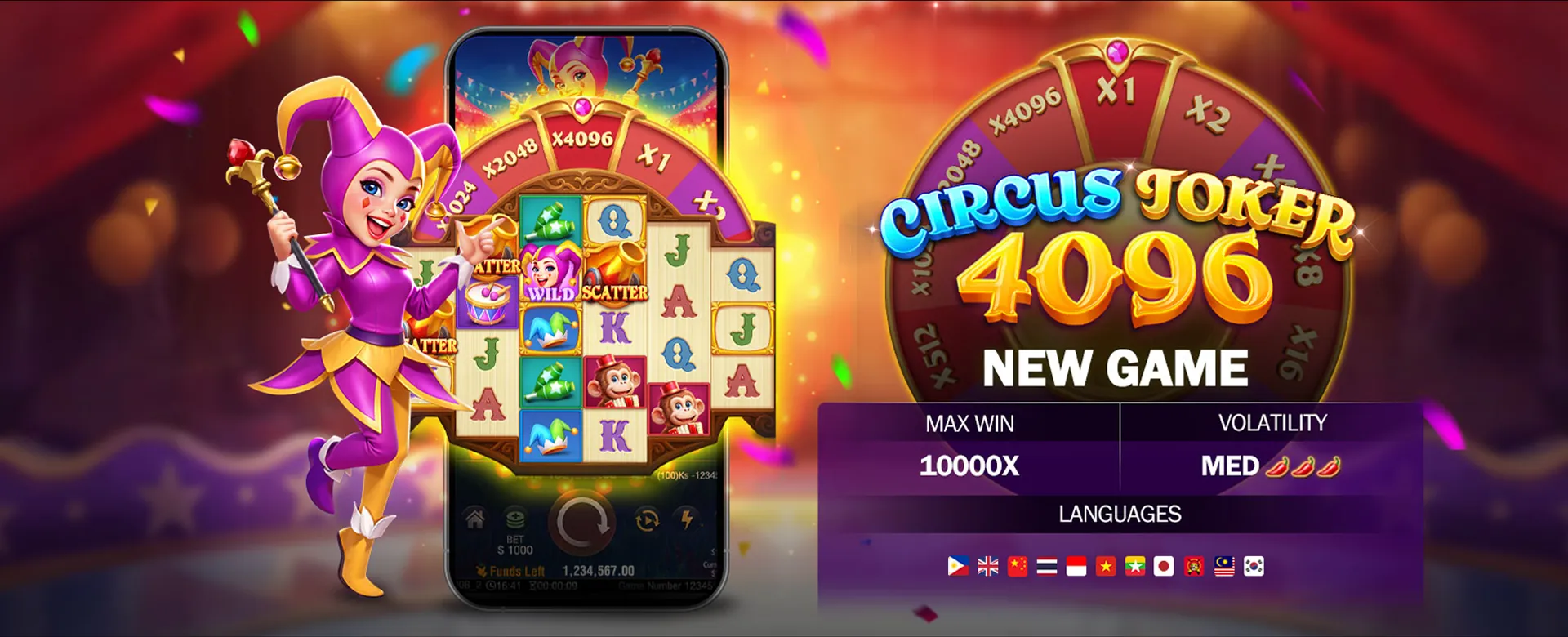 Dynamic 8k8.com download background showcasing mobile gaming